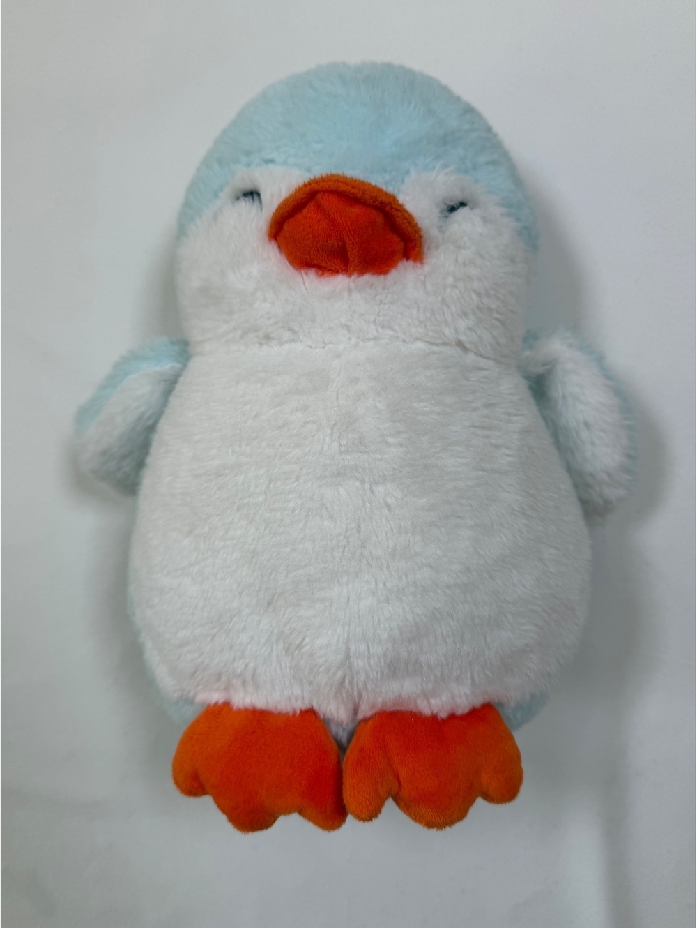 12” Light Up Color Changing Penguin Plush Stuffed Animal Night Light Blue White